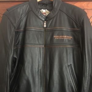 Harley Davison 105th Anniversary leather Jacket